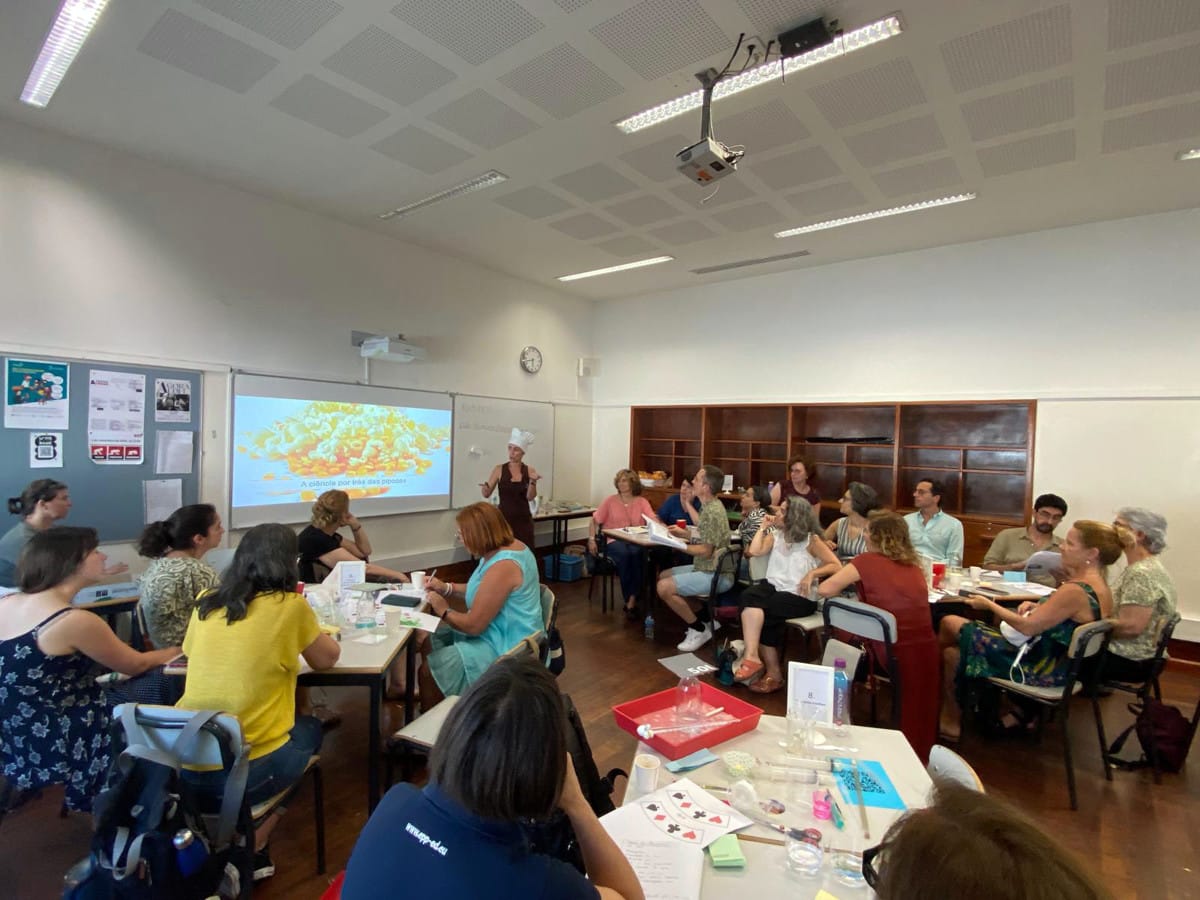 Workshop em Lisboa -panorâmica da sala