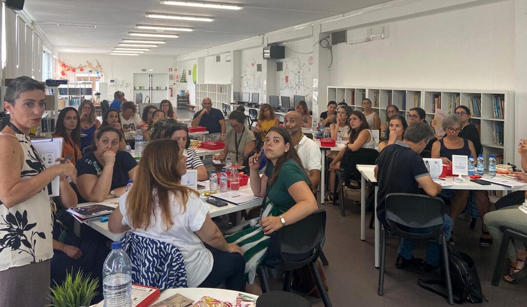 Ensinar STEM com Science on Stage, no Algarve, Seixal e Lisboa