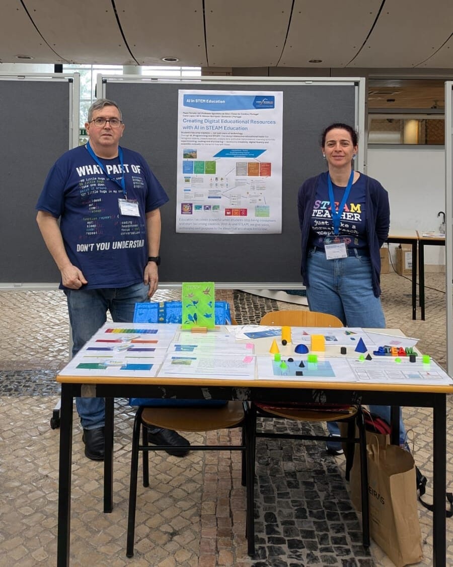 Creating Digital Educational Resources with AI in STEAM Education