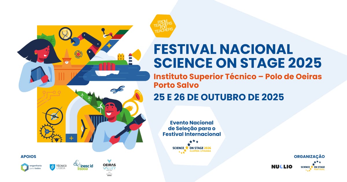 Banner Festival Nacional Science on Stage 2025